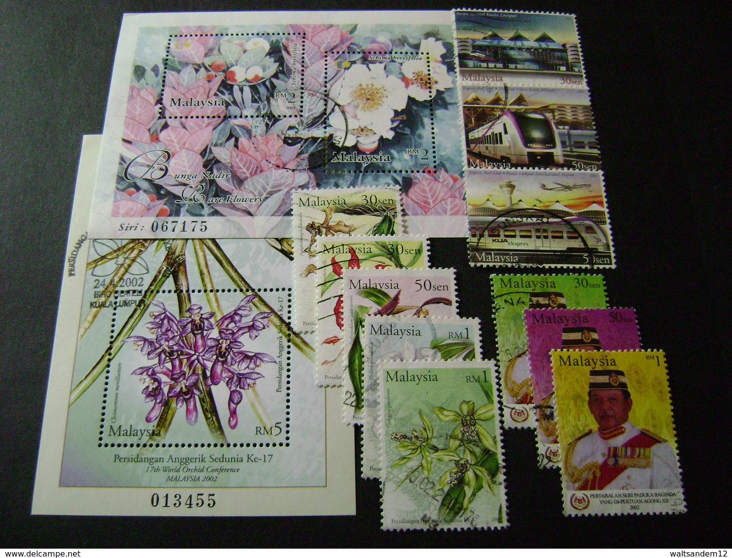 Malaysia 2002 Stamp Issues (between SG 1049 And 1111 - See Description) 5 Images - Used - Malaysia (1964-...)