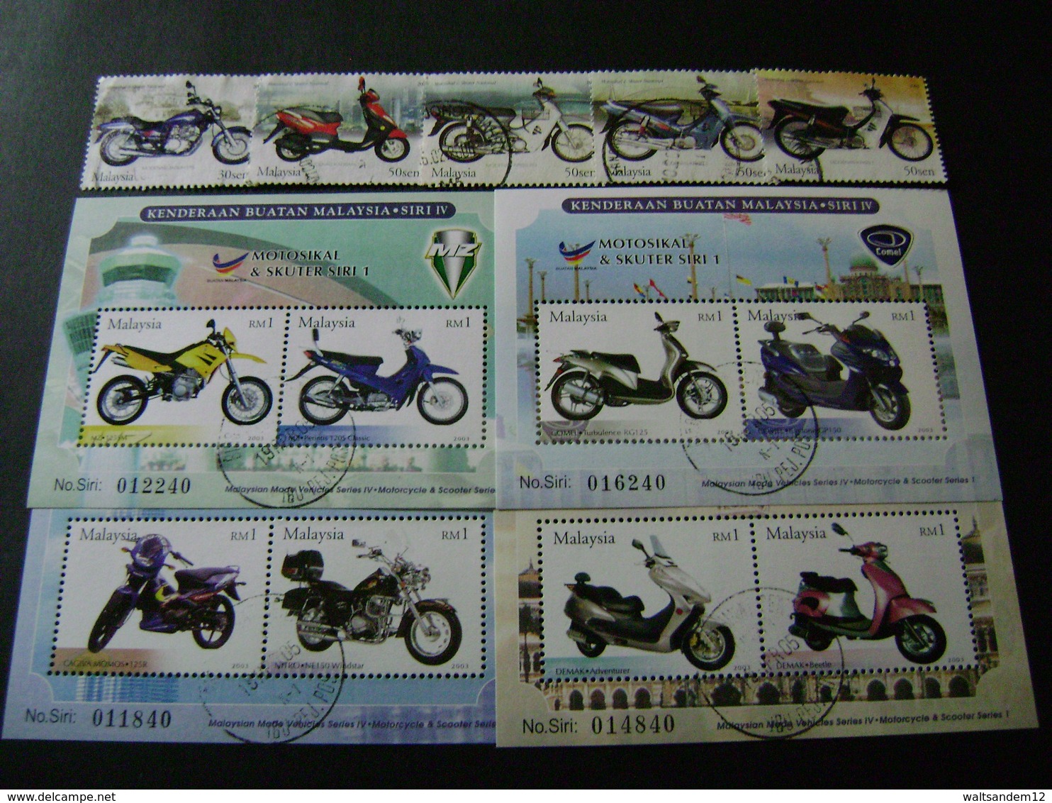 Malaysia 2003 Stamp Issues (between SG 1113 And 1180 - See Description) 5 Images - Used - Malaysia (1964-...)