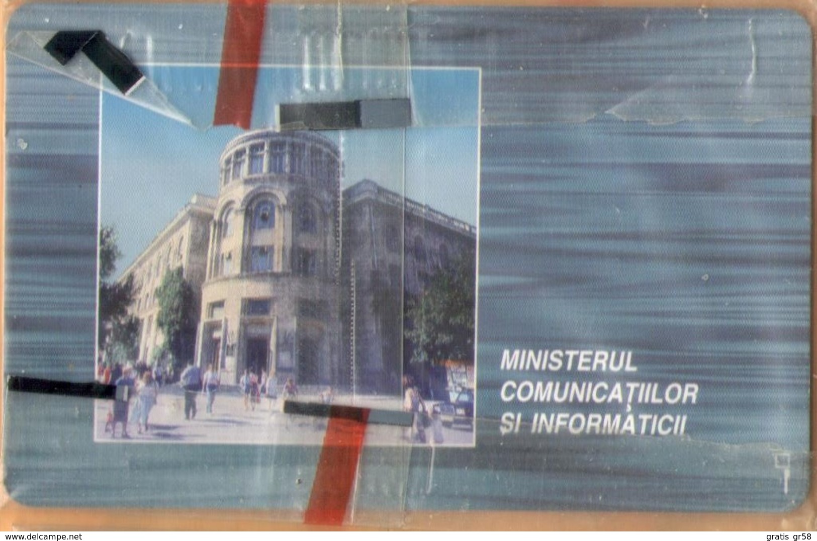 Moldova - MD-MOL-1IS-0002, Ministry Of PTT, 1st Issue, Flag, Building, 10.000ex., 9/94, Mint - NSB As Scan - Moldavië