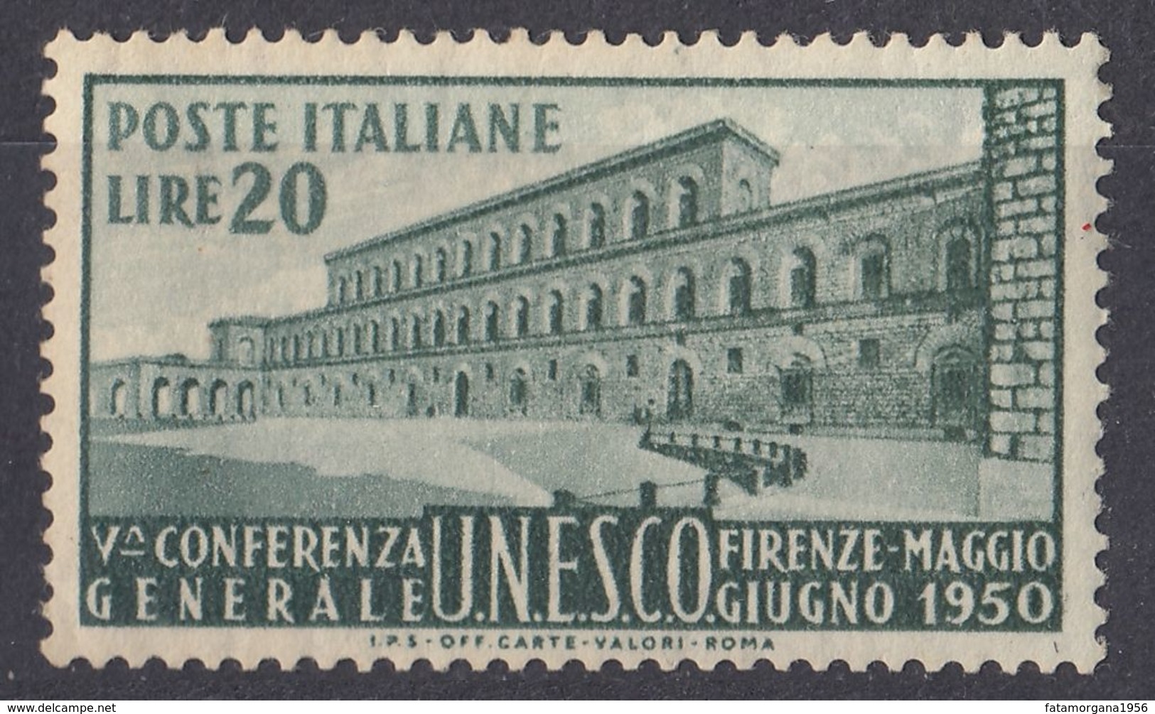 ITALIA - 1950 - Yvert 556 Nuovo MNH. - 1946-60: Neufs