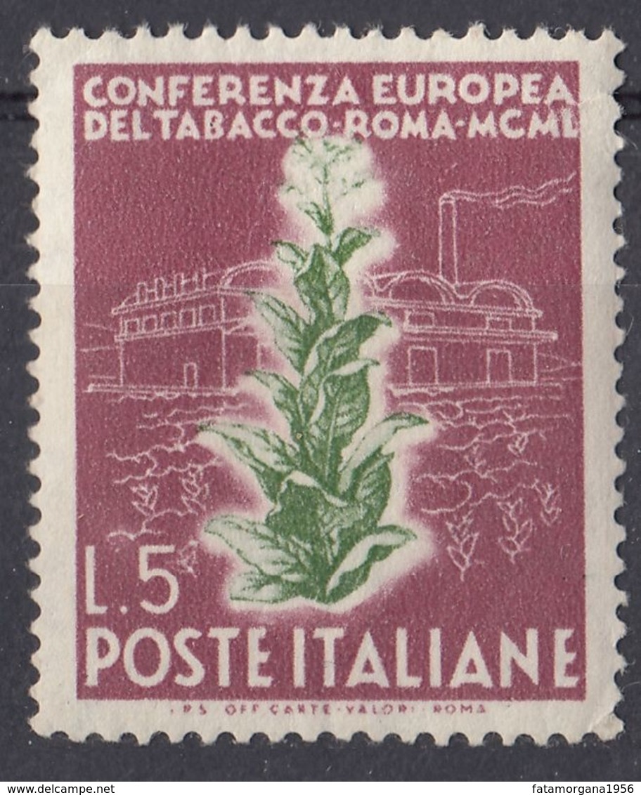 ITALIA - 1950 - Yvert 567 Nuovo MNH. - 1946-60: Mint/hinged
