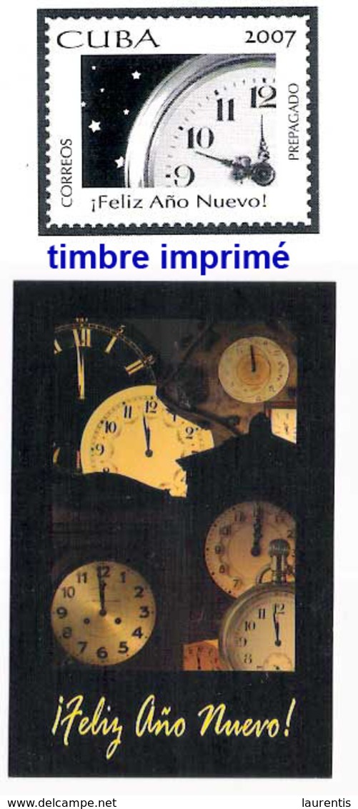 648 Clocks - Horlogérie - 2007 - Postal Sta. -Unused - Cb - 2,25 - Horlogerie