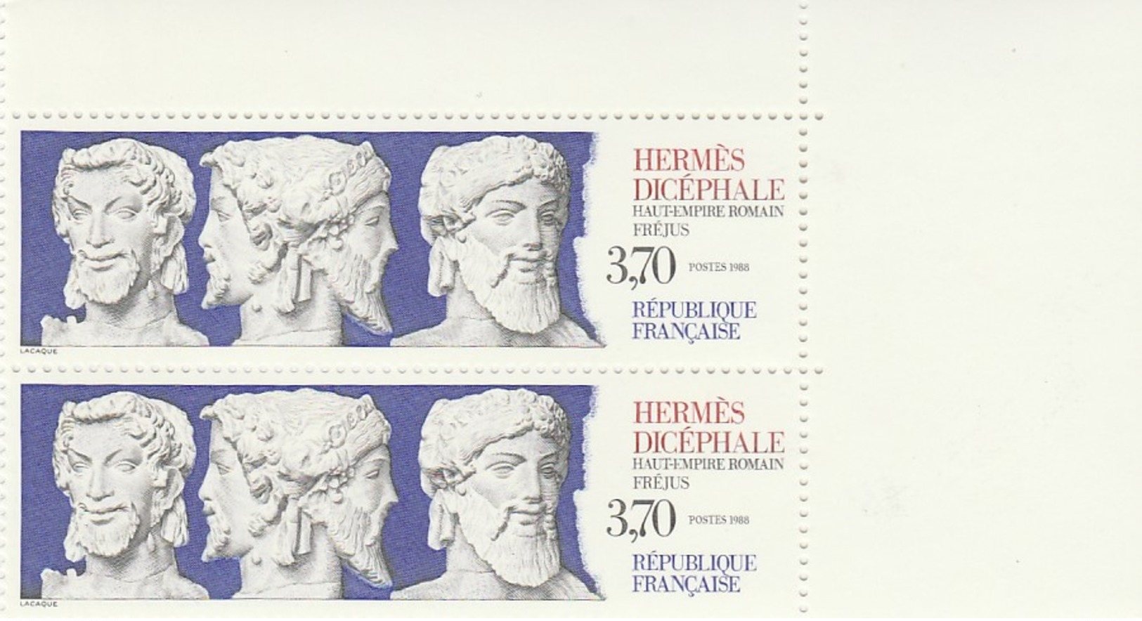 FRANCE 1988 N°2548*° HERMES LA PAIRE BDF - Neufs