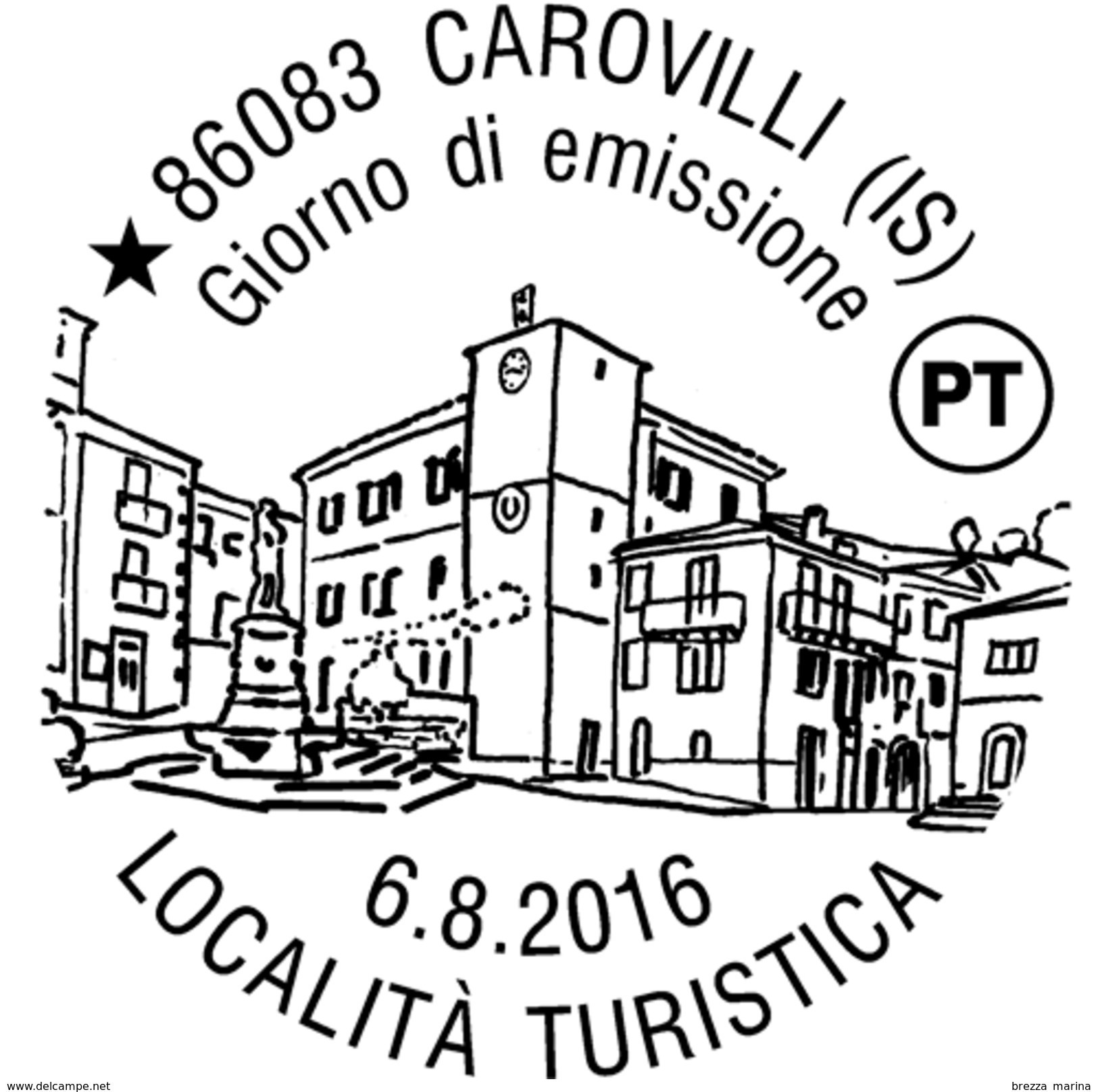 ITALIA - Usato - 2016 - Turismo - Carovilli (IS) - 0,95 - 2011-20: Usati