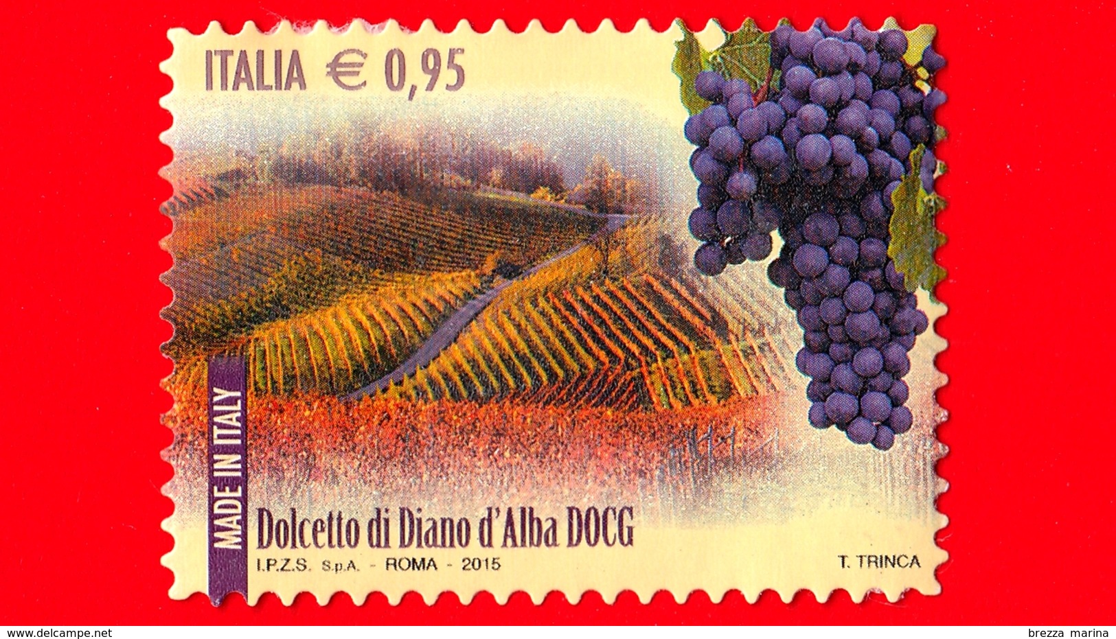 ITALIA - Usato - 2015 - Made In Italy: Vini DOCG - Dolcetto Di Diano D Alba (Piemonte) - Alba (CN) - 0,95 - 2011-20: Usati