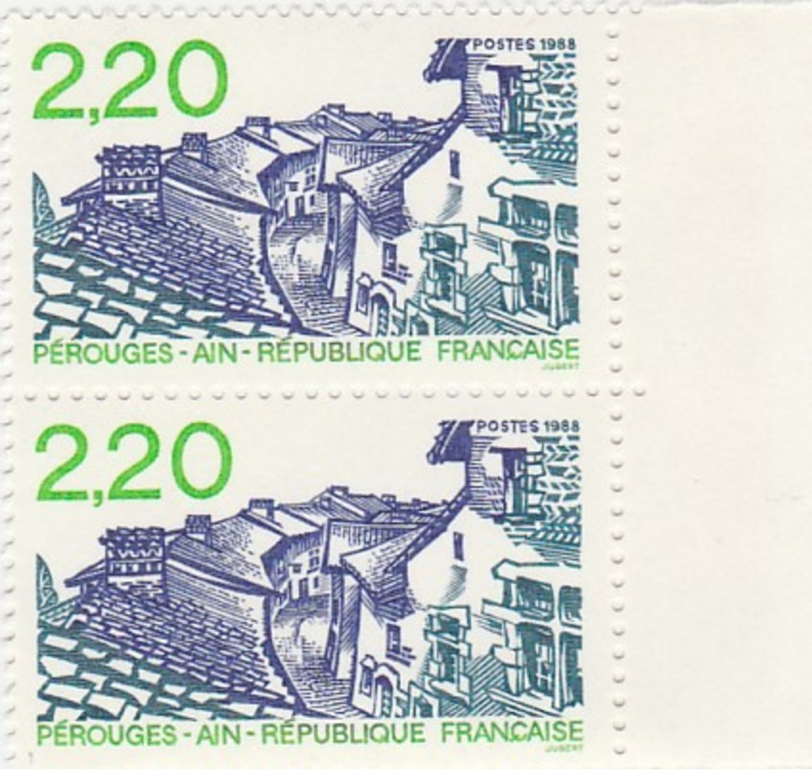 FRANCE 1988 N°2550*° PEROUGES LA PAIRE BDF - Neufs