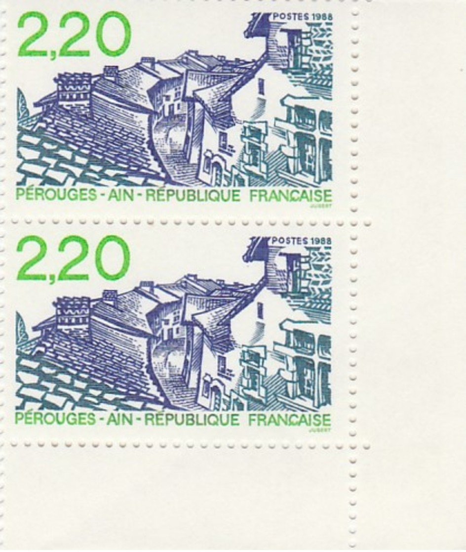 FRANCE 1988 N°2550*° PEROUGES LA PAIRE BDF - Neufs