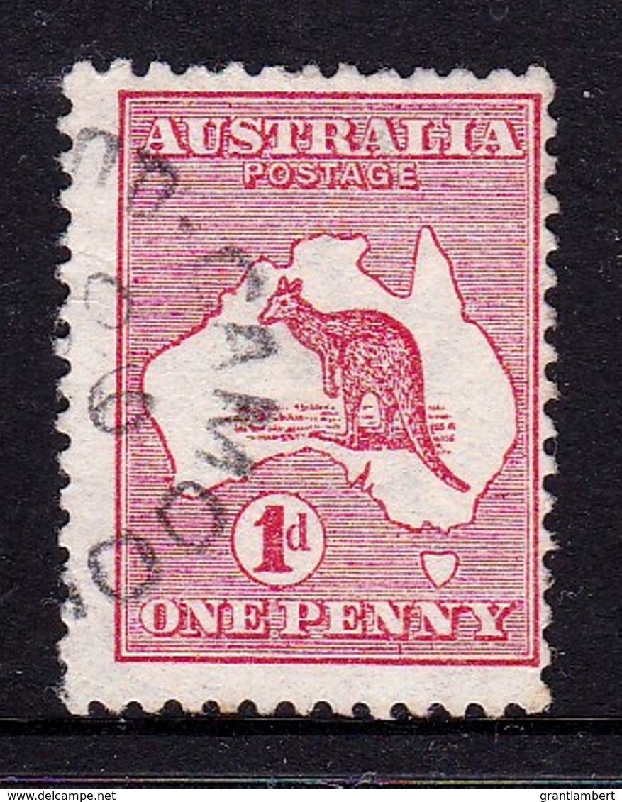 Australia 1913 Kangaroo 1d Red 1st Watermark Used  SG 2 - Used Stamps