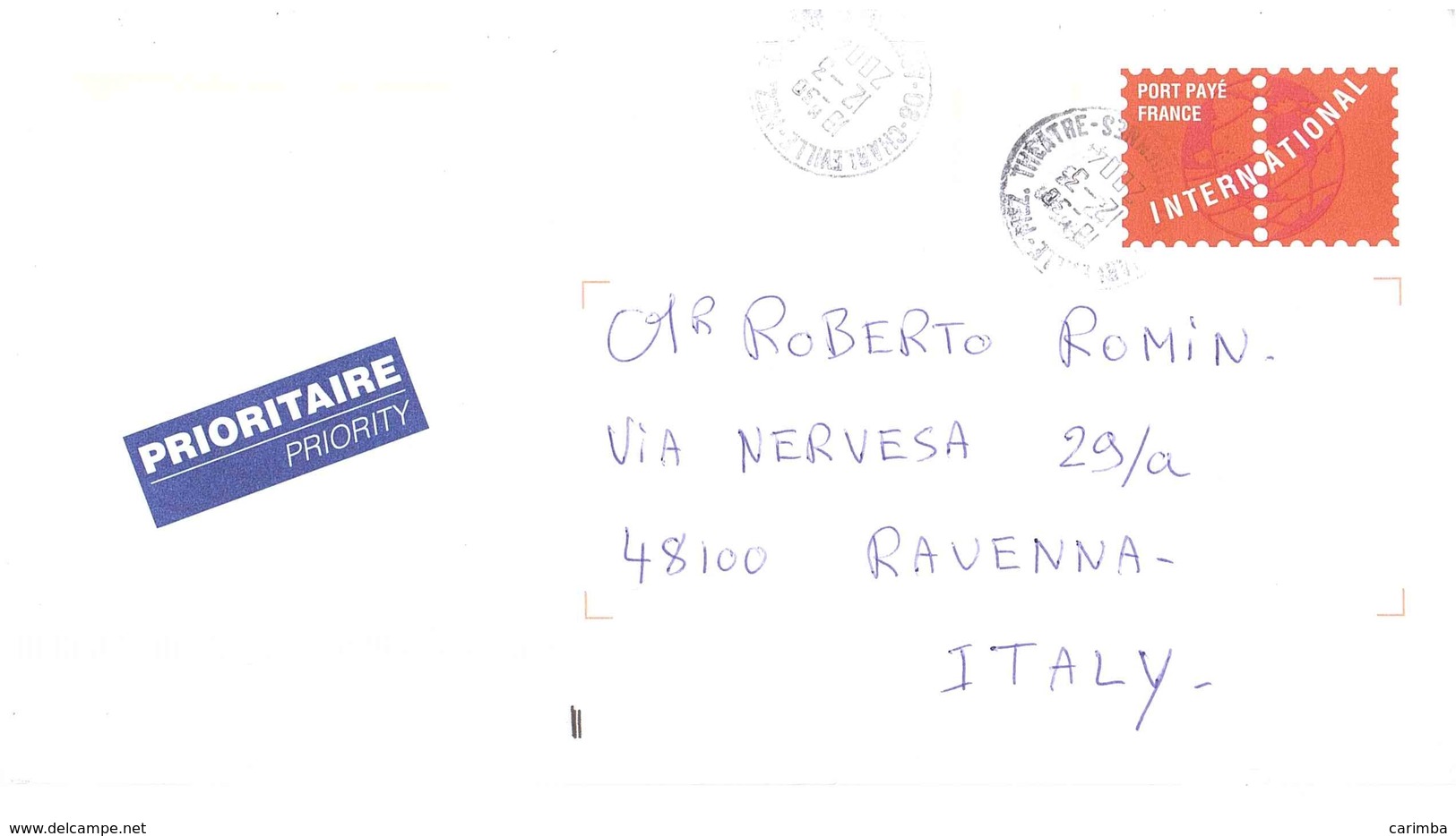 LETTERA X ITALY - 1961-....