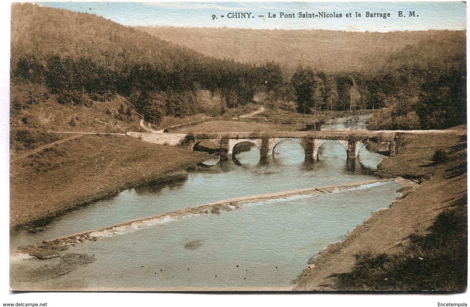 CPA - Carte Postale - Belgique - Chiny - Le Pont Saint Nicolas Et Le Barrage ( M7347) - Chiny