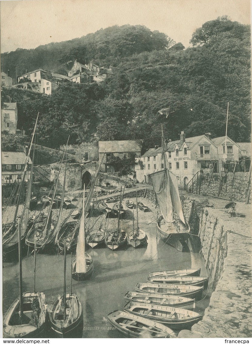 009 - ROYAUME-UNI - CLOVELLY - HARBOURG -  DEVON - Clovelly