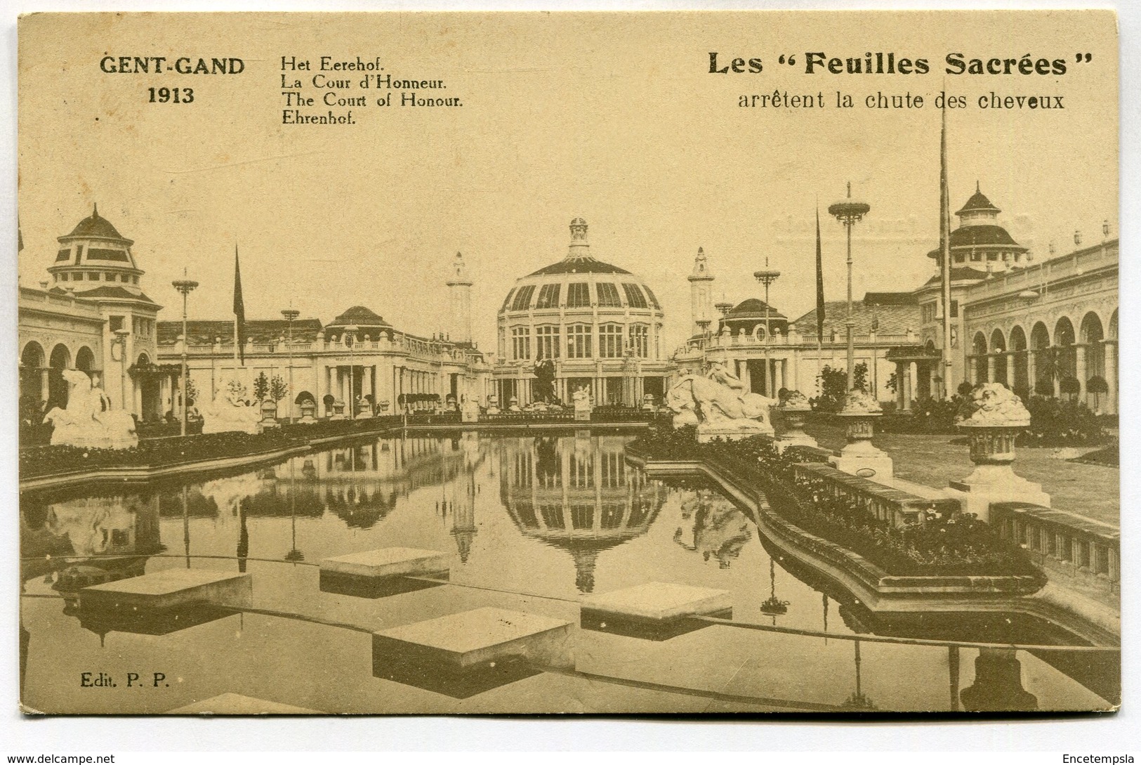 CPA - Carte Postale - Belgique - Gand 1913 - La Cour D'Honneur ( M7350) - Gent