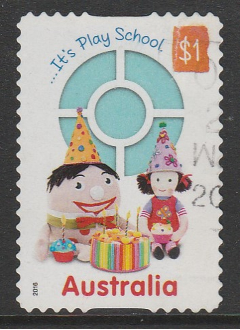 Australia  2016 The 50th Anniversary Of Play School $1 Multicoloured SW 3577 O Used - Used Stamps