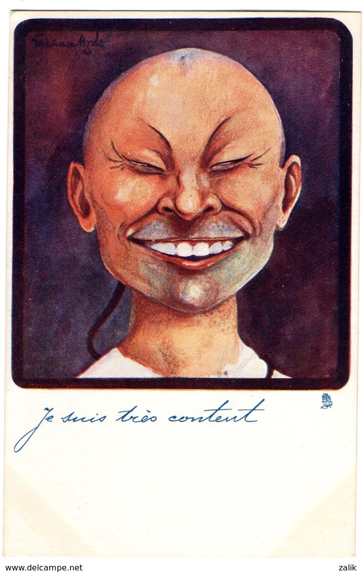 CPA - Illustrateur - Graham Hyde - Asiatique - Je Suis Très Content - Autres & Non Classés