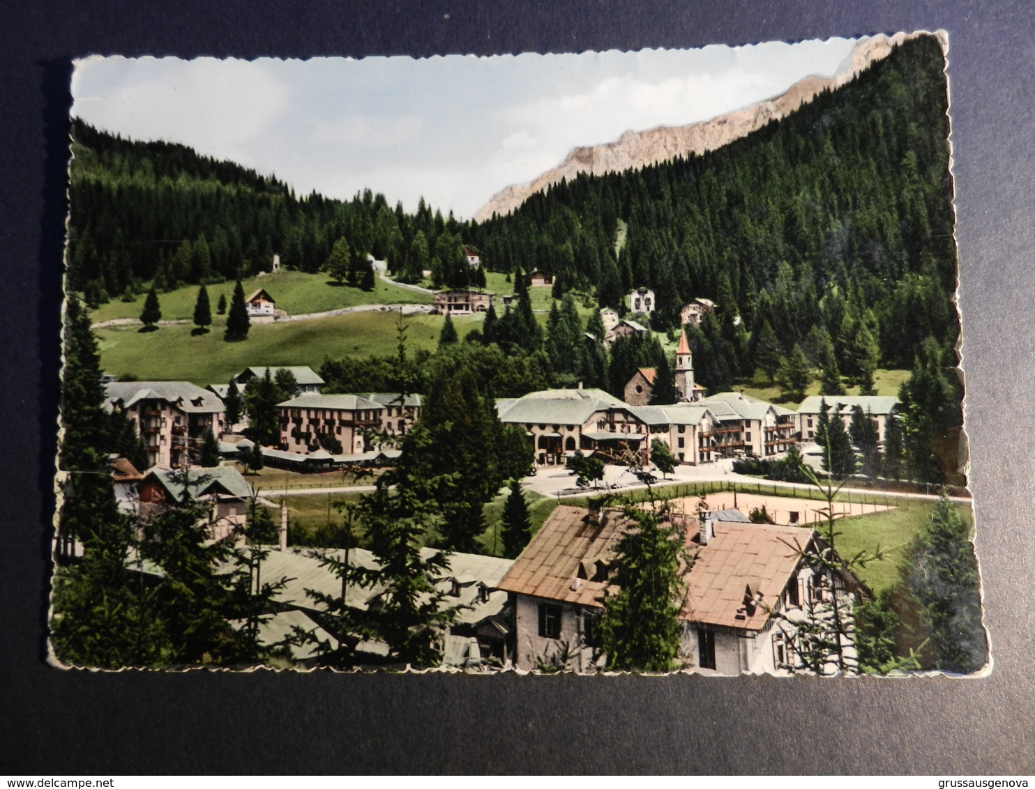 19883) MADONNA DI CAMPIGLIO HOTEL DELLE ALPI VIAGGIATA 1957 - Trento