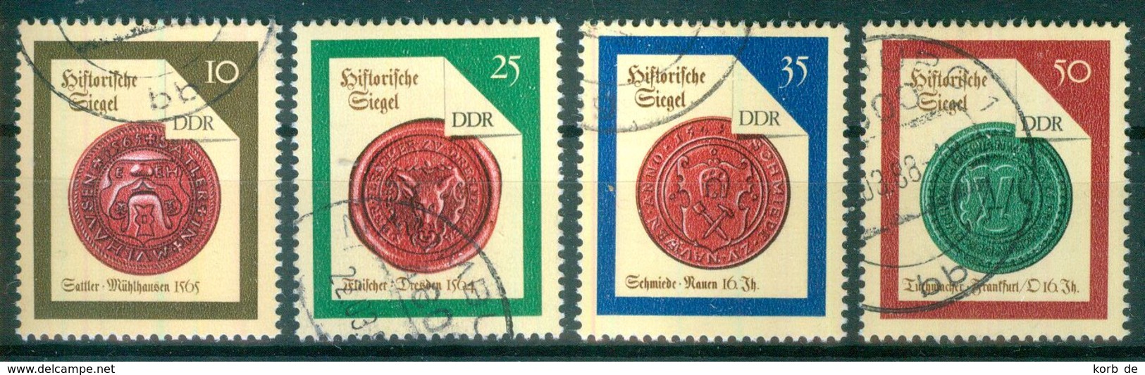 DDR 1988 / MiNr.   3156 – 3159    O / Used   (s360) - Gebraucht