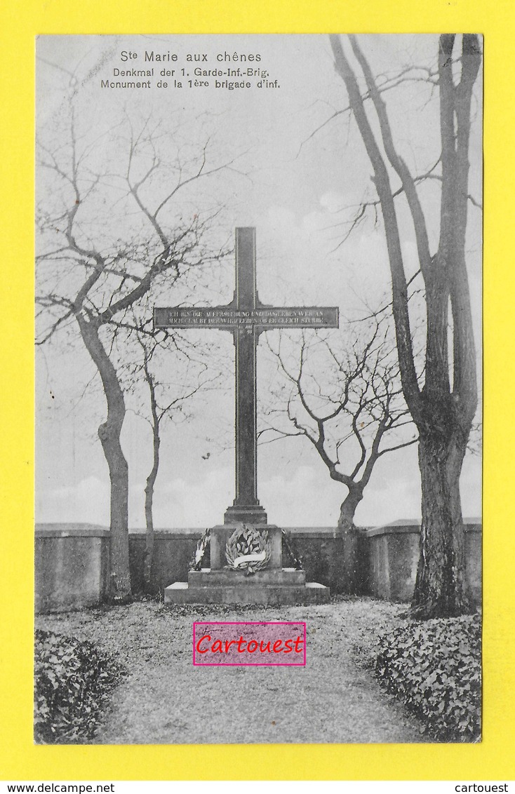 CPA Sainte-Marie-aux-Chênes 57 ֎ Monument Aux MORTS 1er Brigade Infanterie Guerre Franco Allemande 1870 ֎ - Autres & Non Classés