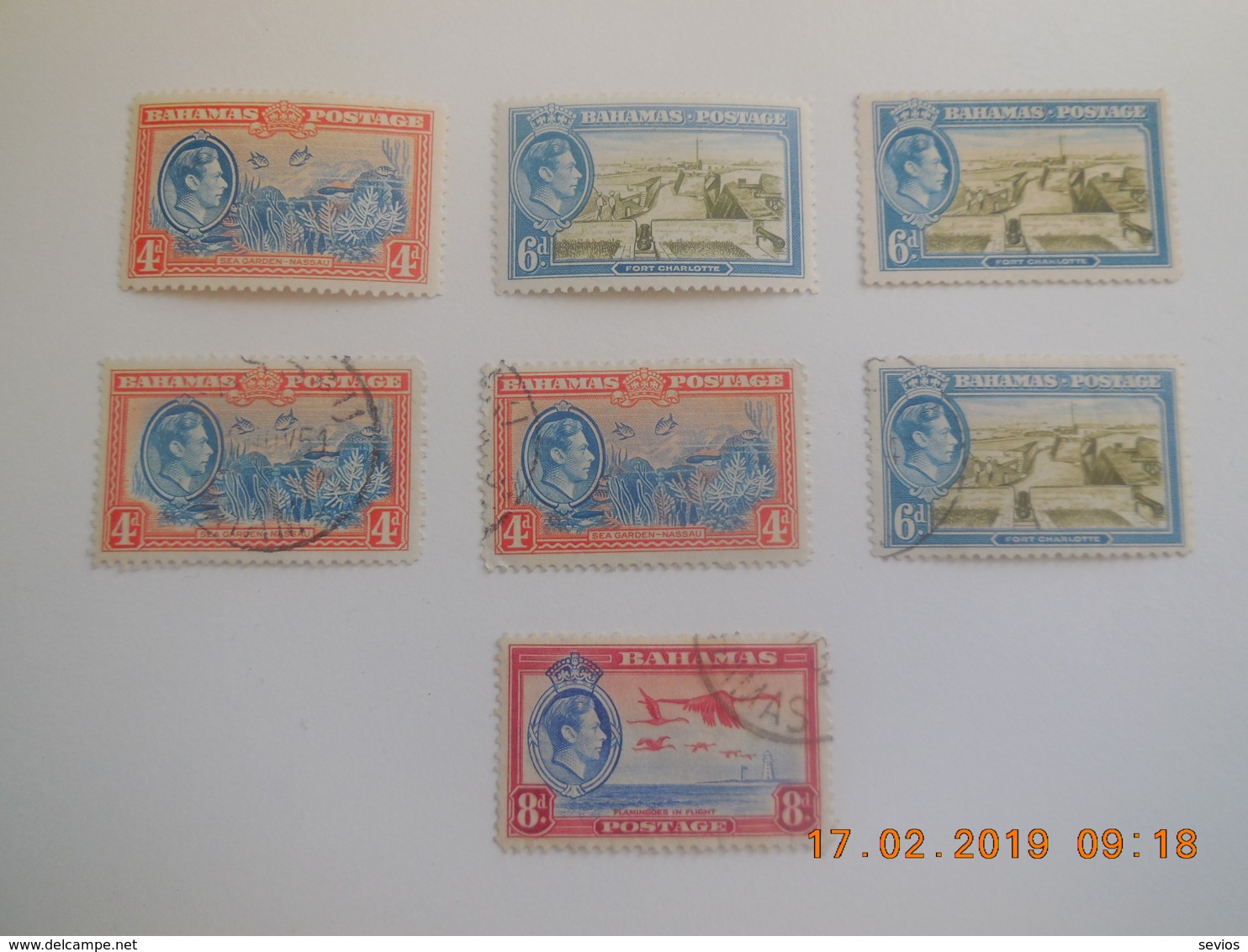 Sevios / Groot Brittannie / **, *, (*) Or Used - Bahamas (1973-...)