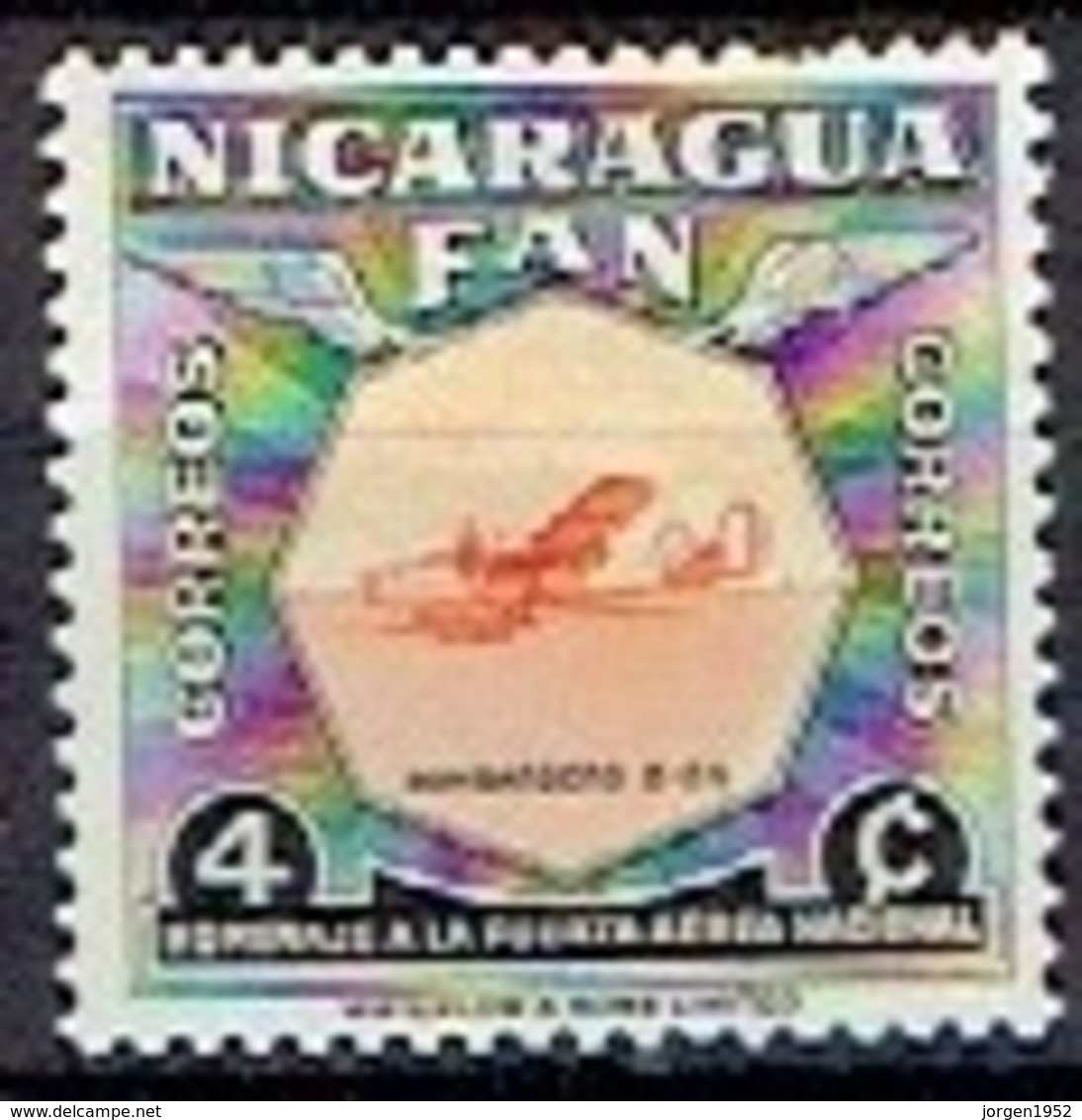 NICARAGUA  #   FROM 1954 STAMPWORLD 1120** - Nicaragua