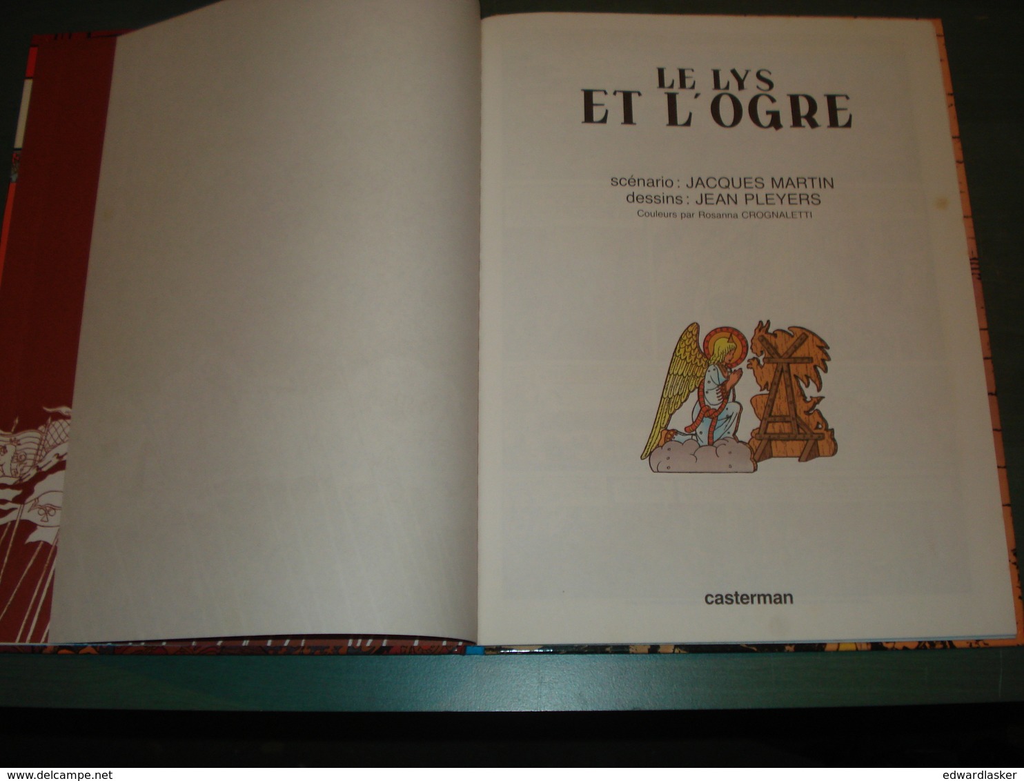 JHEN 4 : Le Lys Et L'Ogre - EO Septembre 1986 - Très Bon état - Jhen