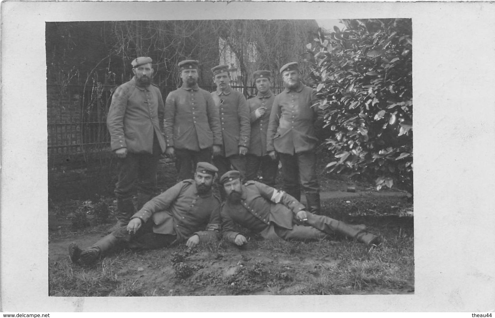 ¤¤  -  Carte-Photo Militaire Non Située  -  Soldats Allemands  -  ¤¤ - War 1914-18