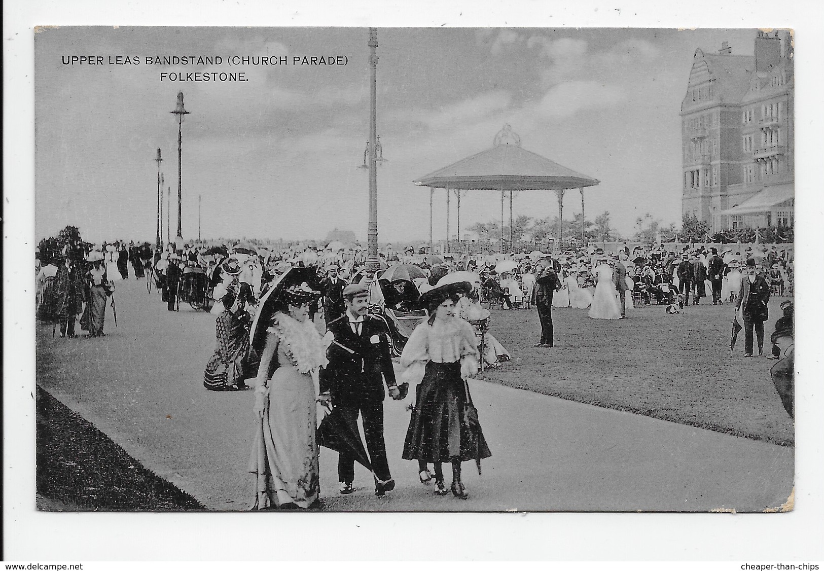 Folkestone - Upper Leas Bandstand (Church Parade) - Folkestone