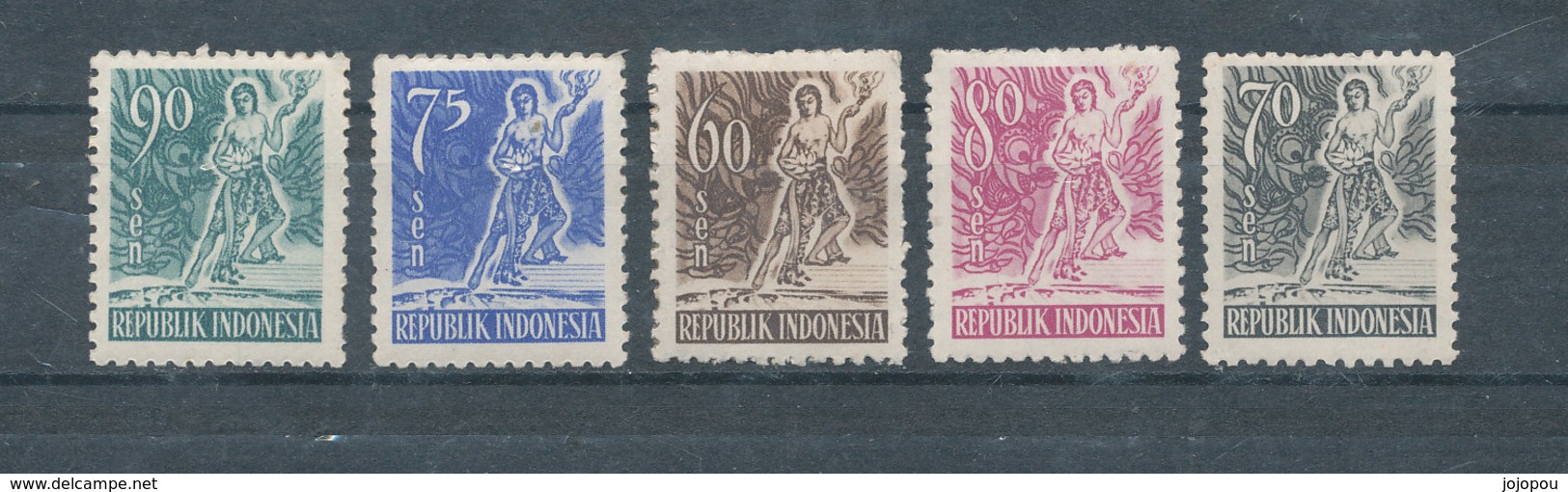 Symboles - Y&T 58/62 - Indonésie