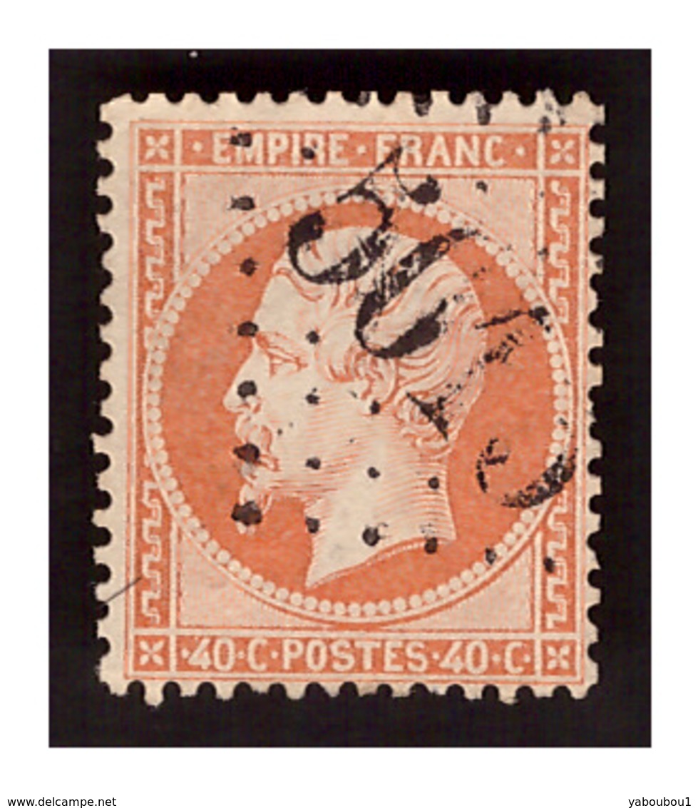N° 23 Obl. GC 5015 BONNE ( Agérie ) - 1862 Napoléon III.