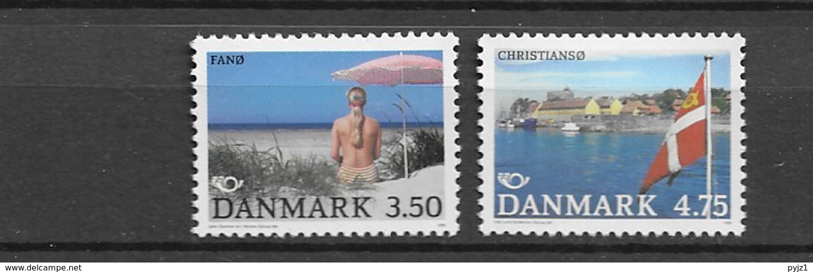 1991 MNH Danmark, Michel 1003-4 Postfris** - Ungebraucht