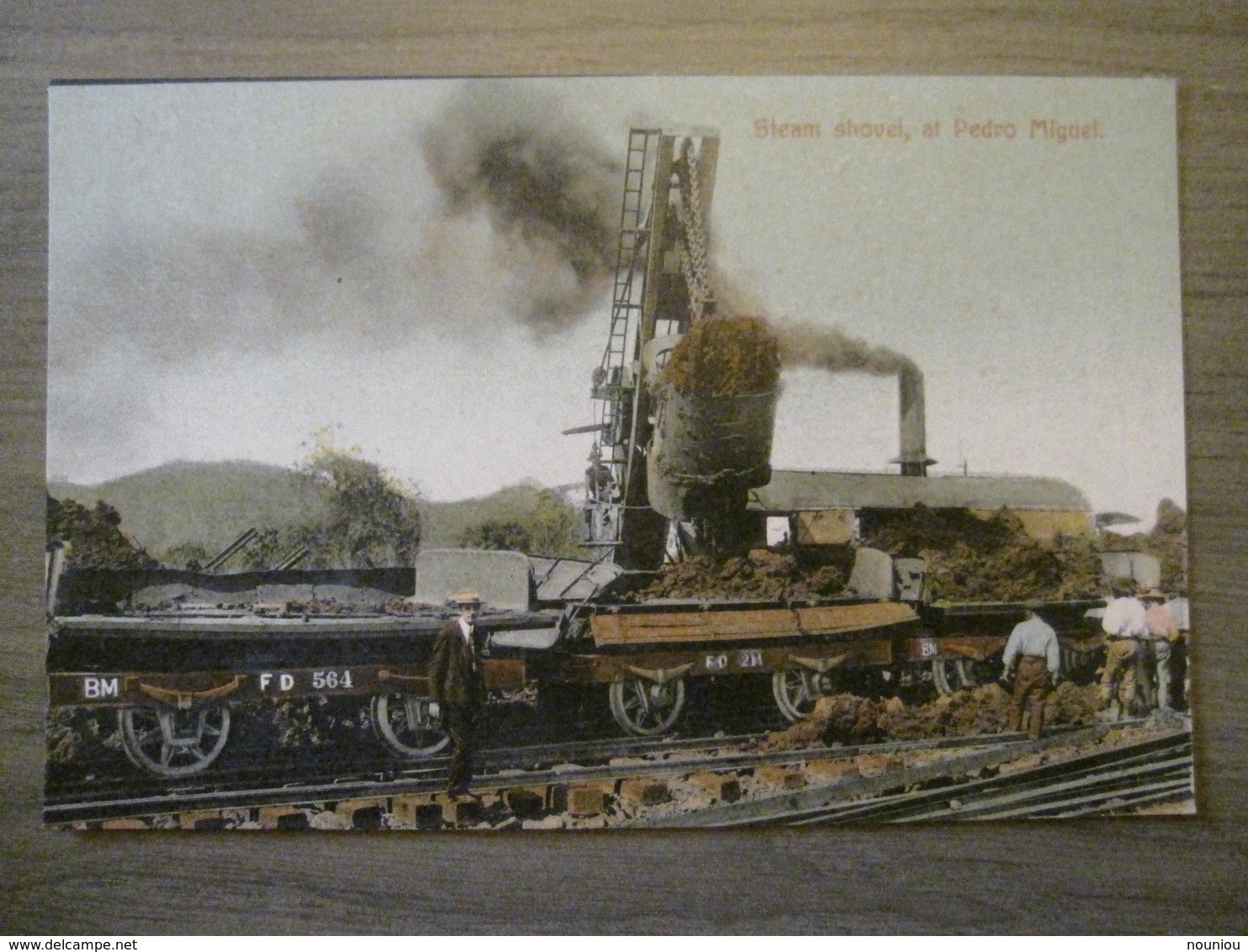 Tarjeta Postal Postcard - Panama - Steam Shovel Train At Pedro Miguel - Maduro 69 - Panama