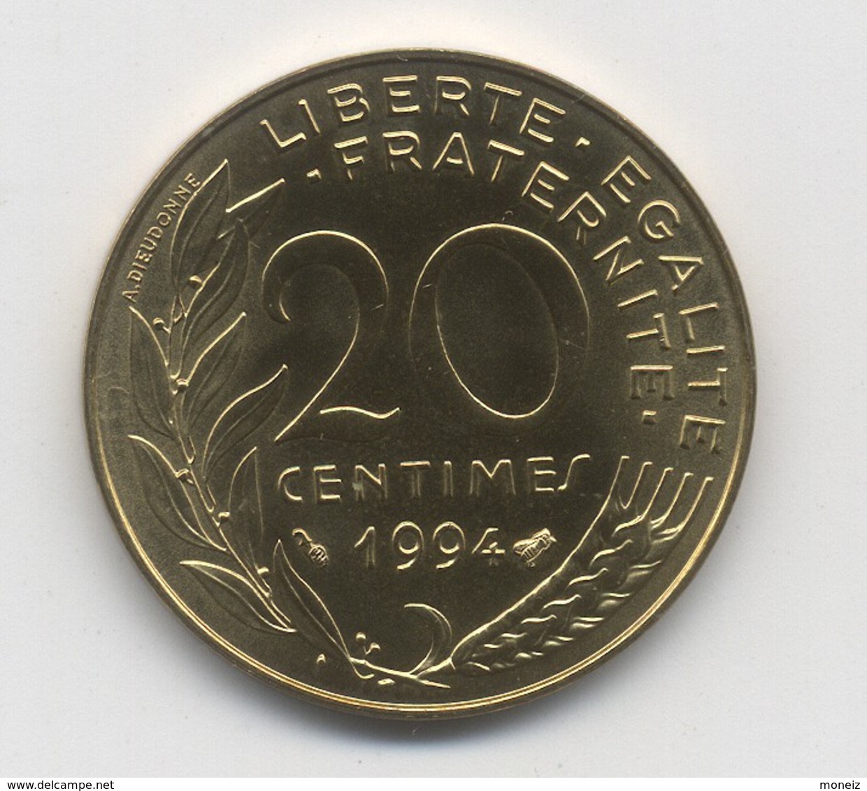 20 CENTIMES  1994 UNC ABEILLE NEUVE - Autres & Non Classés