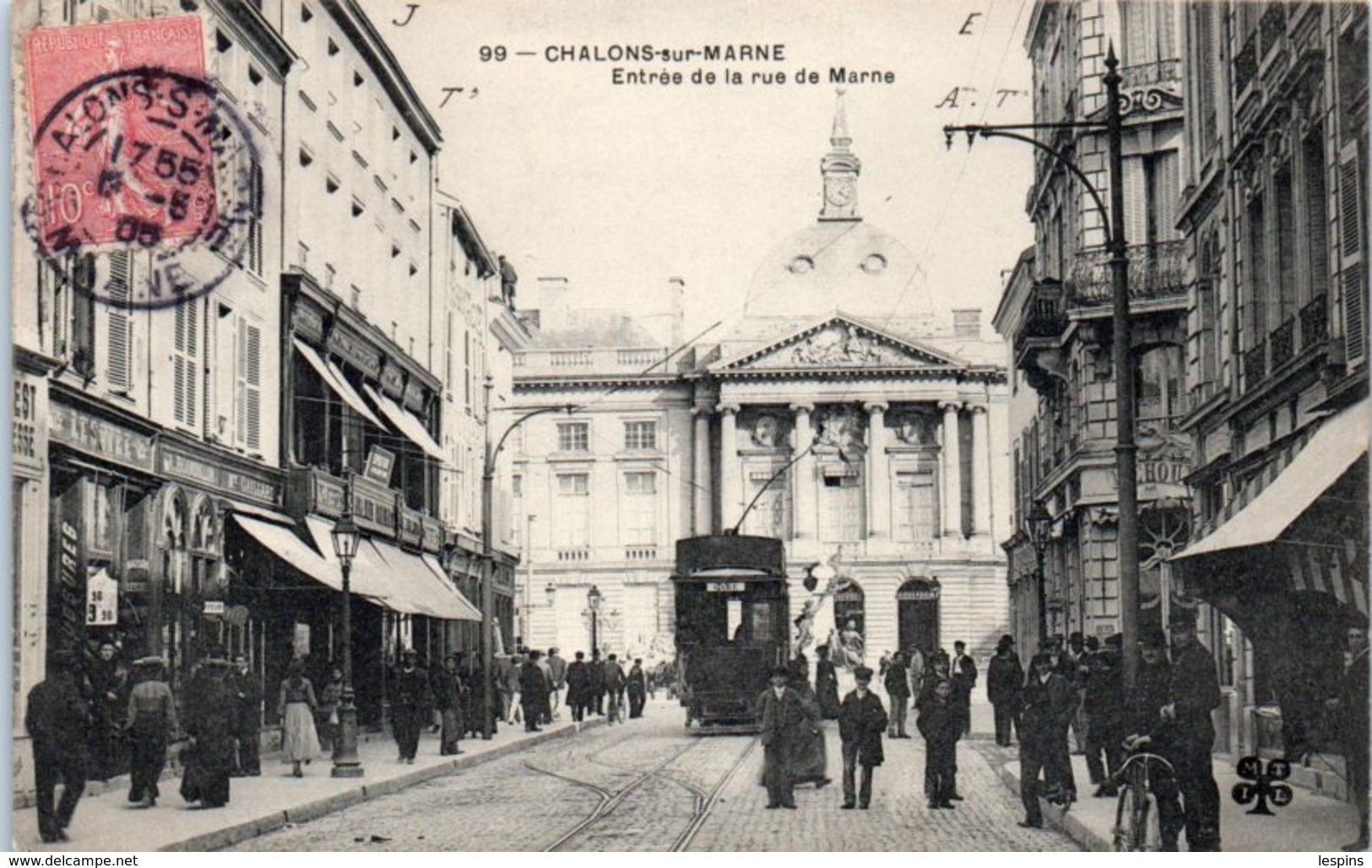 51 - CHALONS Sur MARNE --  Entrée De La Rue De Marne - Châlons-sur-Marne