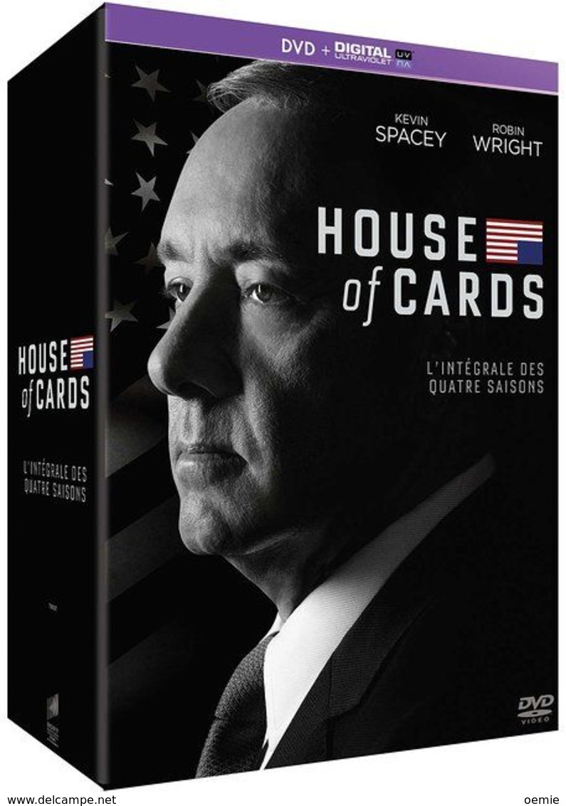 HOUSE OF CARDS  SAISON 1à 4   ( 16 DVD ) + COPY DIGITAL - Séries Et Programmes TV