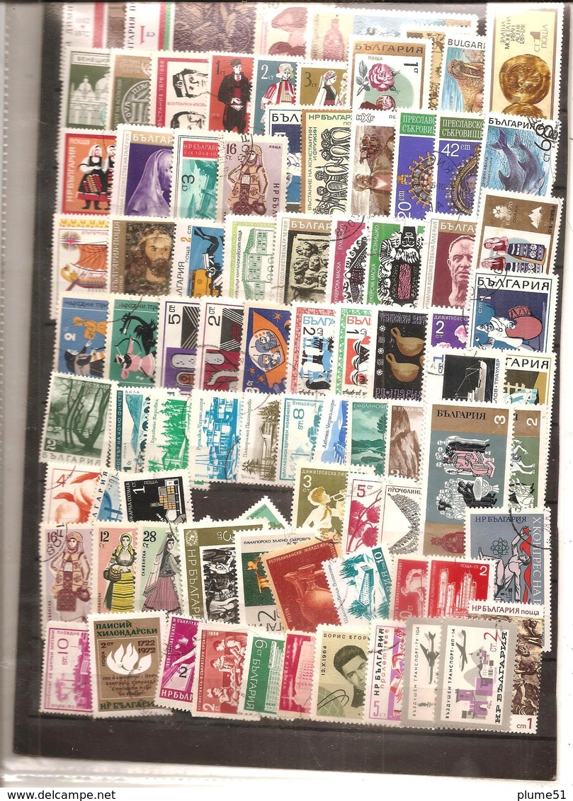 VRAC + De 800 Timbres Oblitérés MONDE - 12 - Lots & Kiloware (mixtures) - Max. 999 Stamps