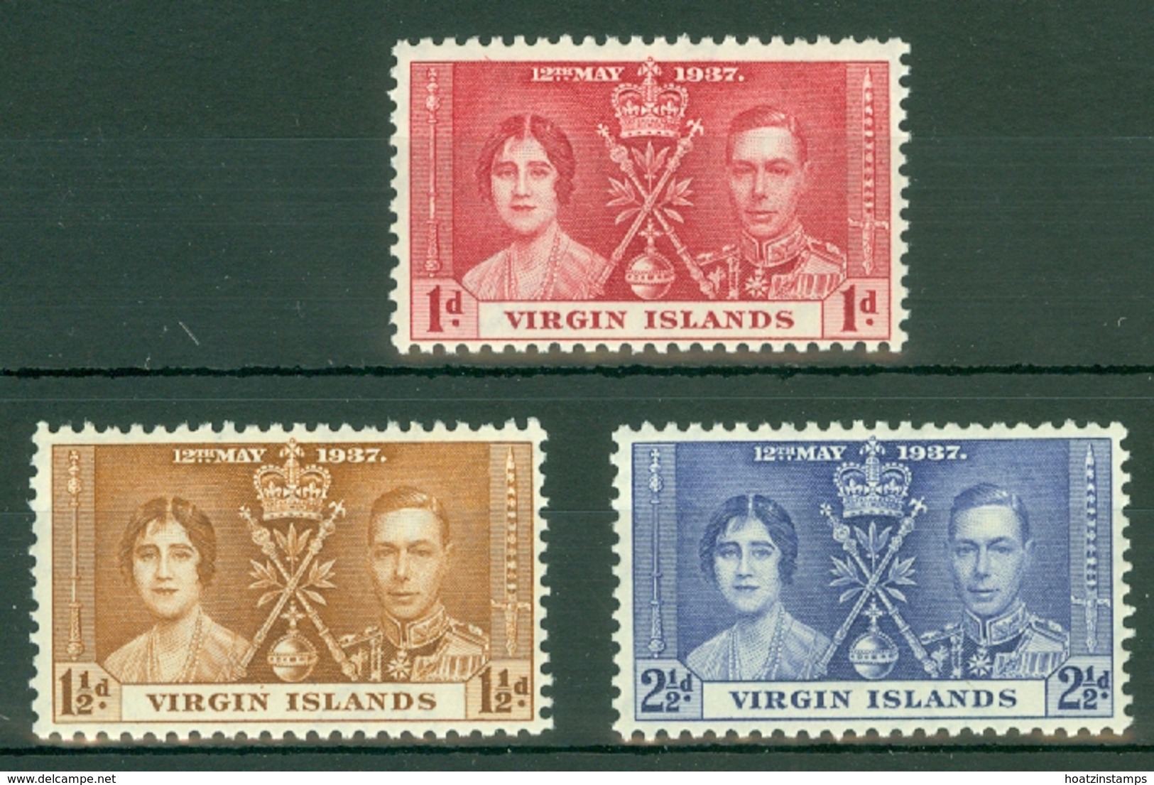 British Virgin Is: 1937   Coronation   MNH - British Virgin Islands