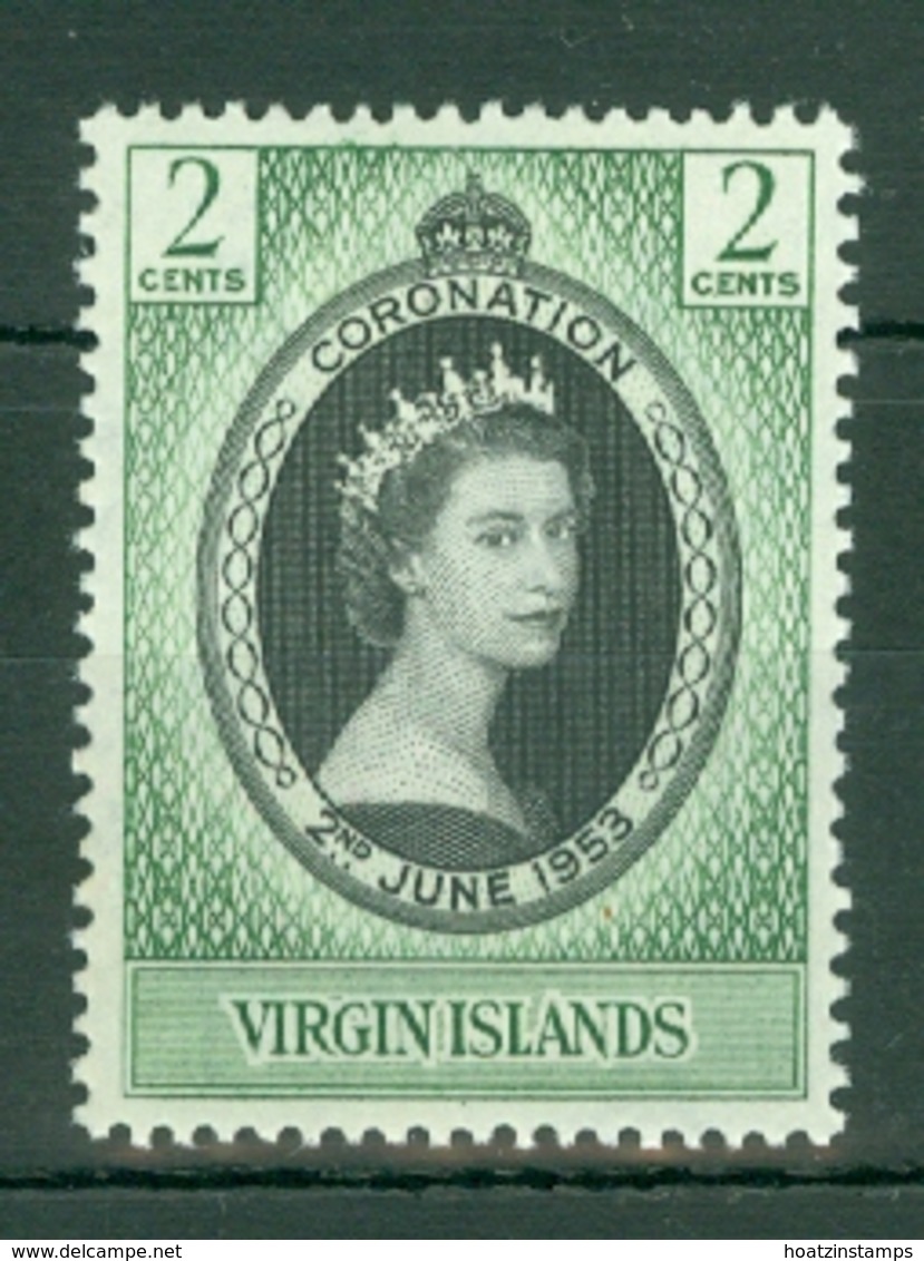 British Virgin Is: 1953   Coronation   MH - British Virgin Islands
