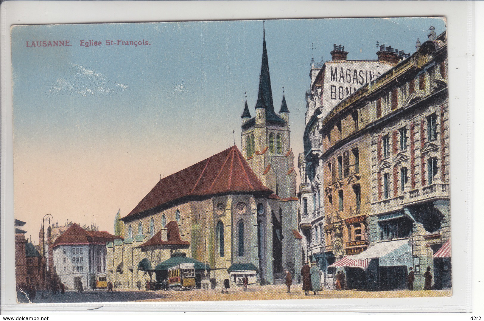 LAUSANNE - EGLISE ST-FRANCOIS - N/C - Lausanne