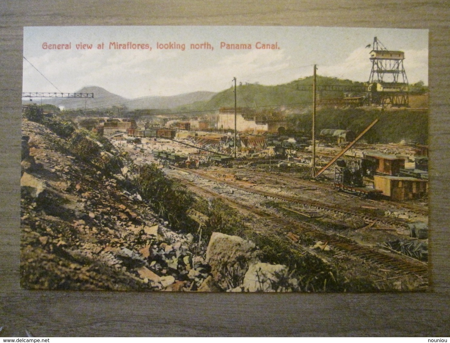 Tarjeta Postal Postcard - Panama - General View At Miraflores - Panama Canal - Maduro Jr. 36D - Panama