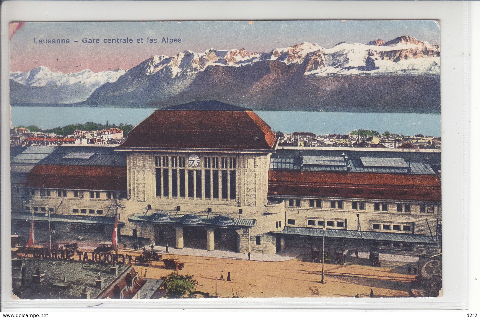 LAUSANNE - GARE CENTRALE ET LES ALPES - 30.09.16 - Lausanne