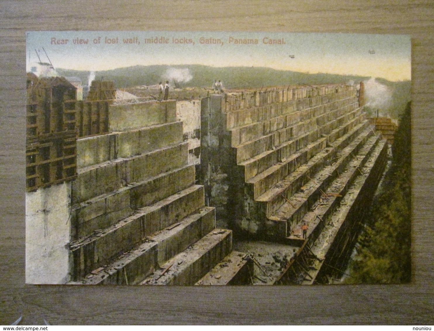 Tarjeta Postal Postcard - Panama - Rear View Of Lost Walt Middle Locks Gatun - Panama Canal - Maduro Jr. 30D - Panama