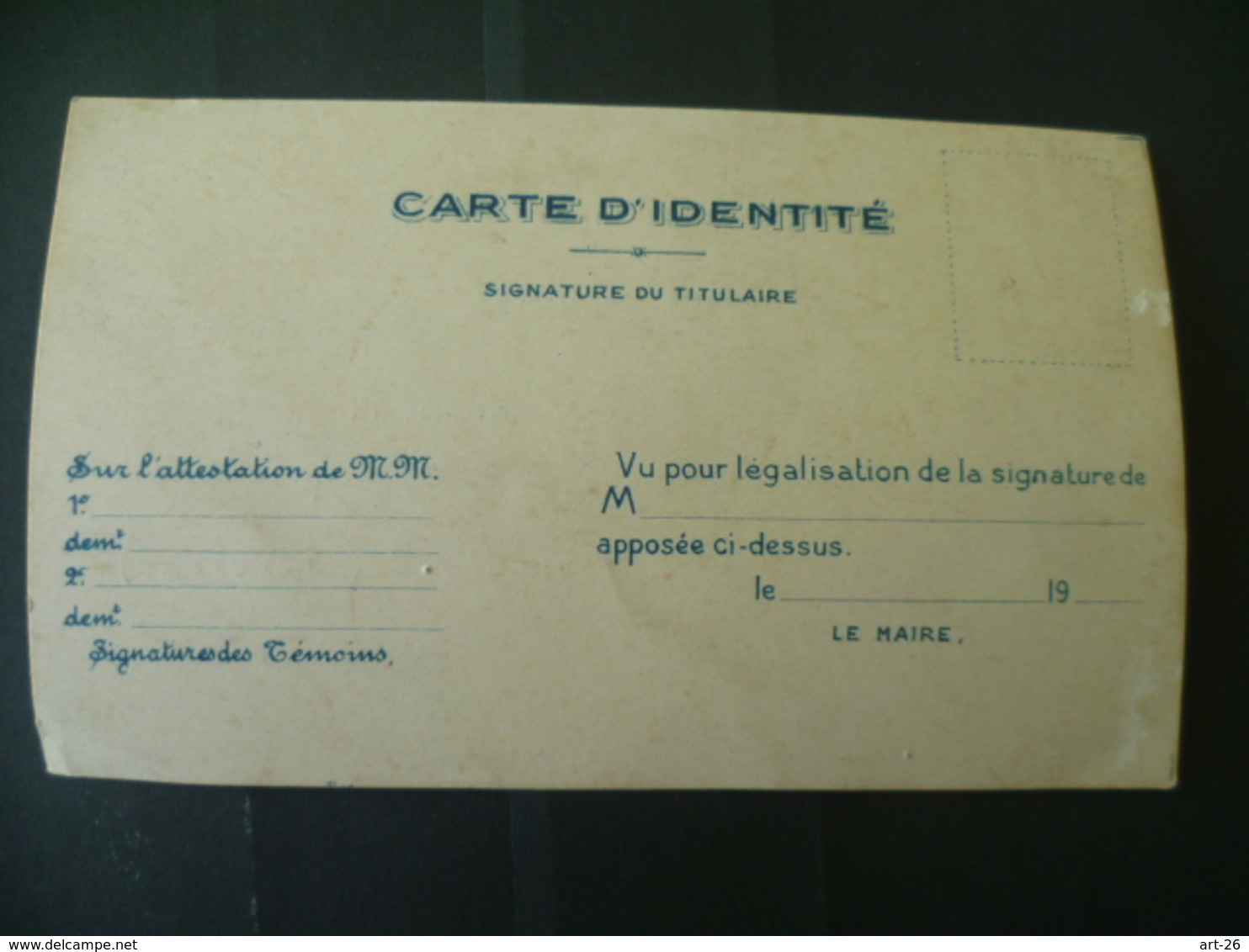 CARTE  AUTOMOBILE CLUB VAUCLUSE  1939 - Cars