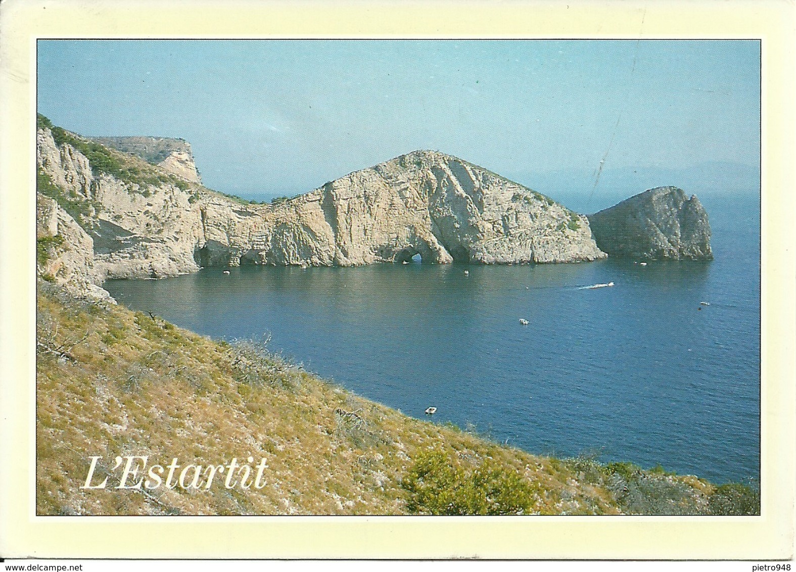 L'Estartit (Gerona, Spagna) Costa Brava, Roca Foradada, Stamp "Copa Del Rey 2000" - Gerona