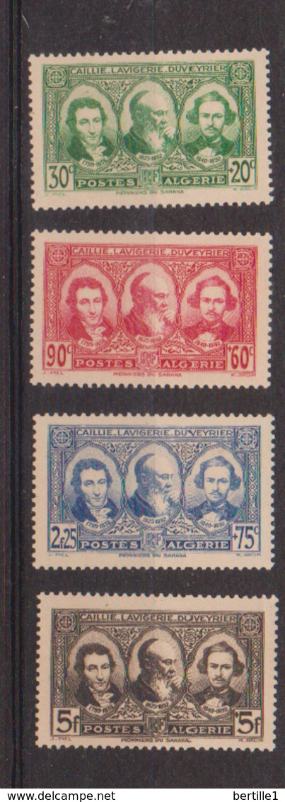 ALGERIE         N°  YVERT  :   149/152       NEUF AVEC  CHARNIERES      ( Ch 1/18  ) - Unused Stamps