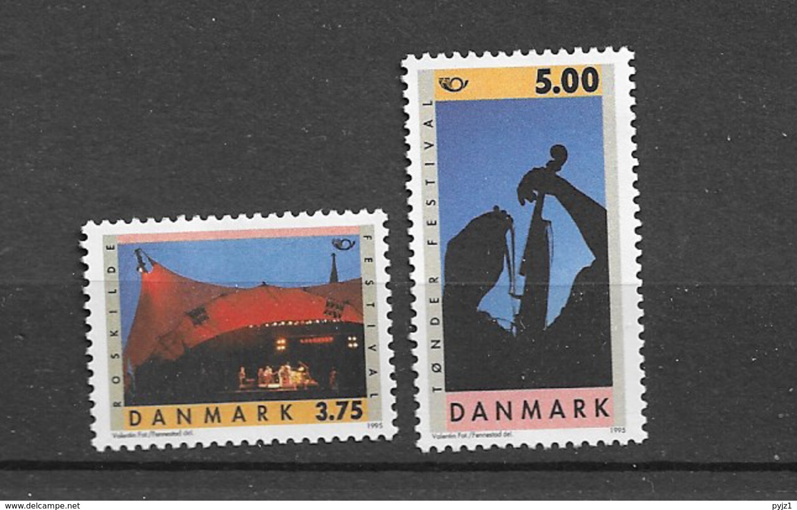 1995 MNH Danmark, Michel 1105-6 Postfris** - Nuovi