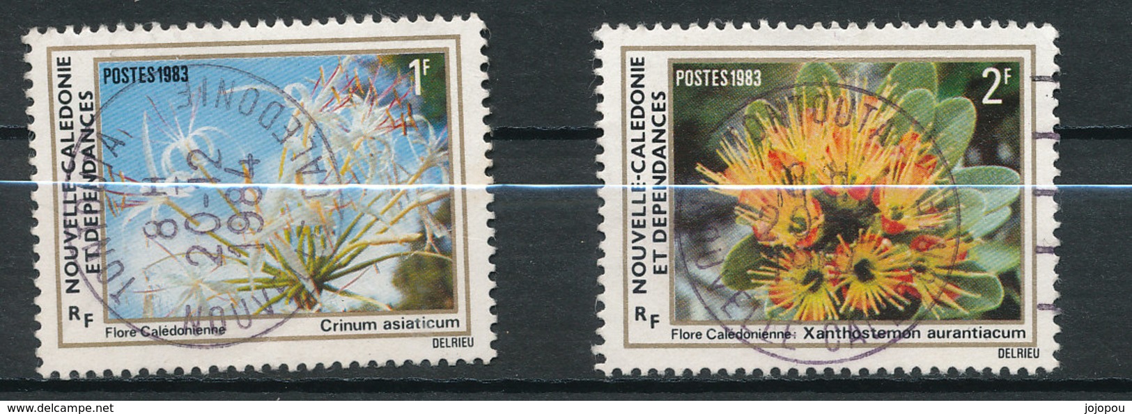 Y&T N° 469/70  -  Flore Calédonienne - Oblitérés