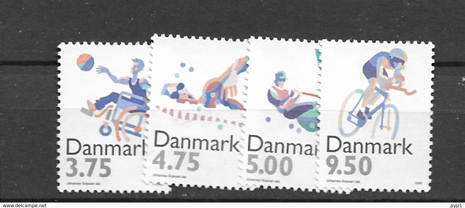 1996 MNH Danmark, Michel 1120-3 Postfris** - Nuovi