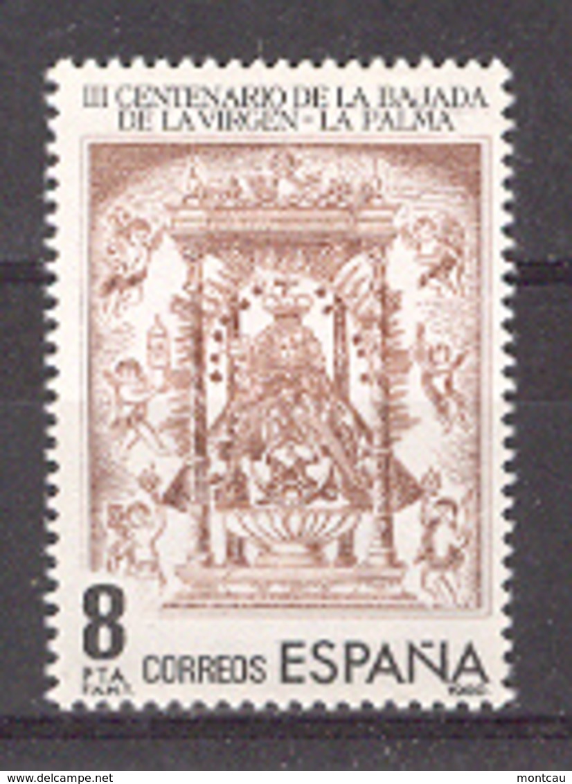 Espagne 1980. Vierge De Les Nieges Ed 2577 Yv 2223 (**) - Neufs