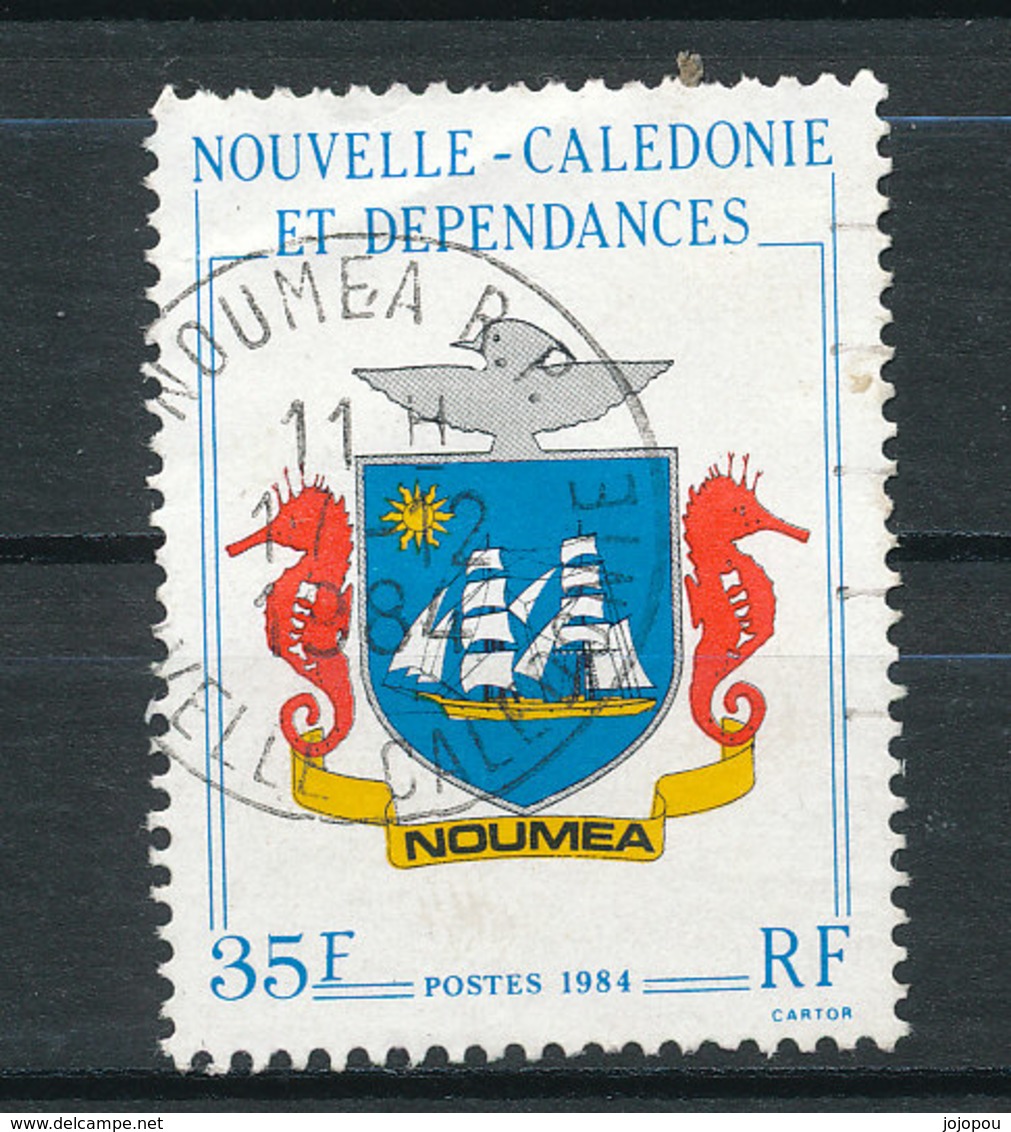 Y&T N° 486  -  Blason Nouméa - Oblitérés