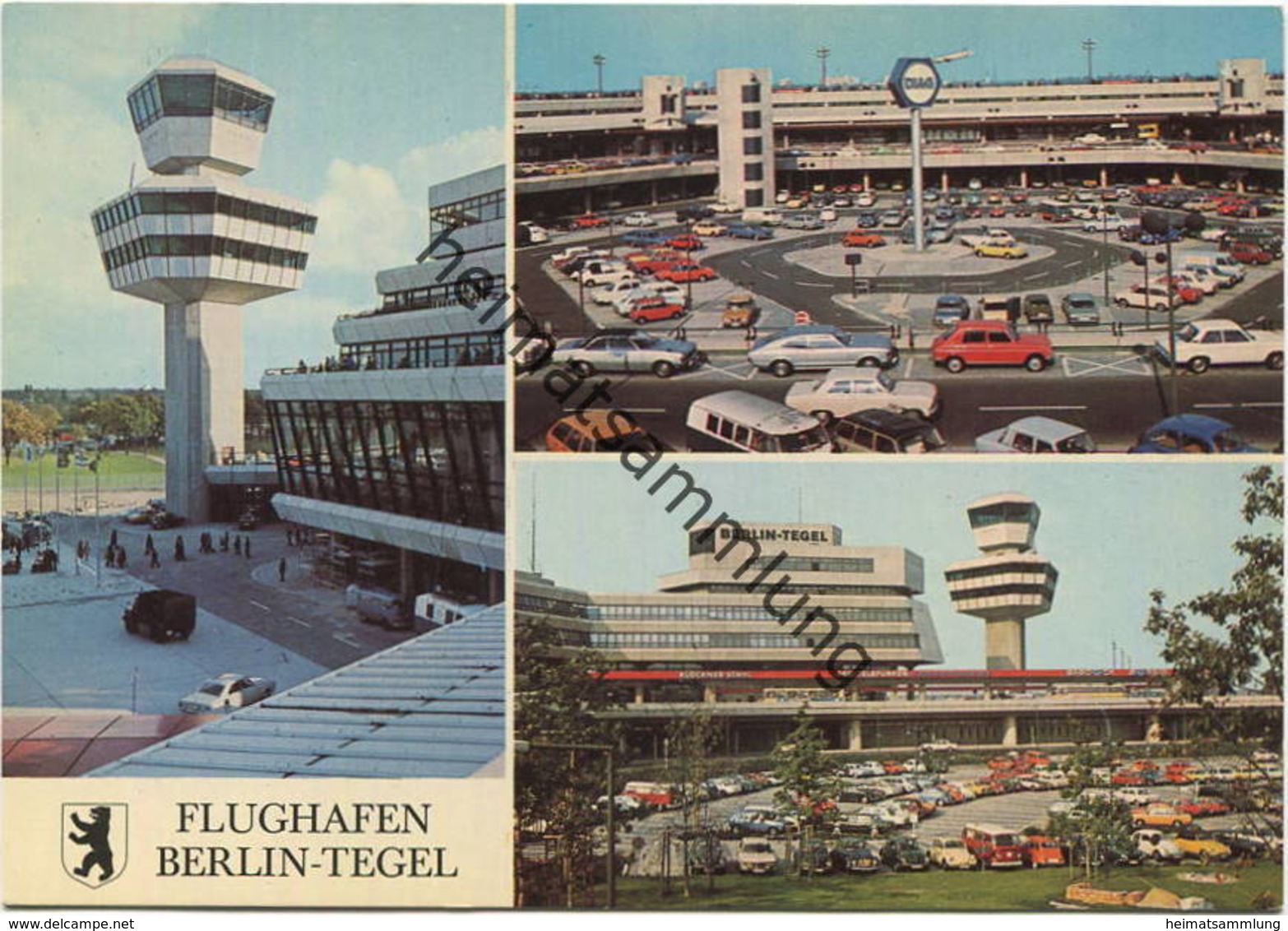 Berlin-Tegel - Flughafen - AK Grossformat - Verlag Kunst Und Bild Berlin - Tegel