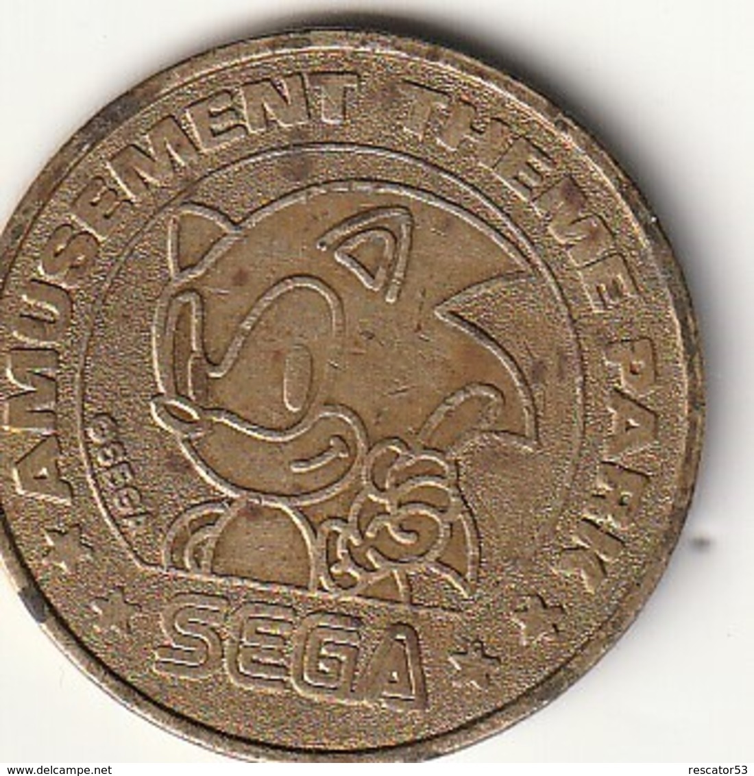 Rare Pièce SEGA Sonic Pour Bornes D'arcades - Merchandising